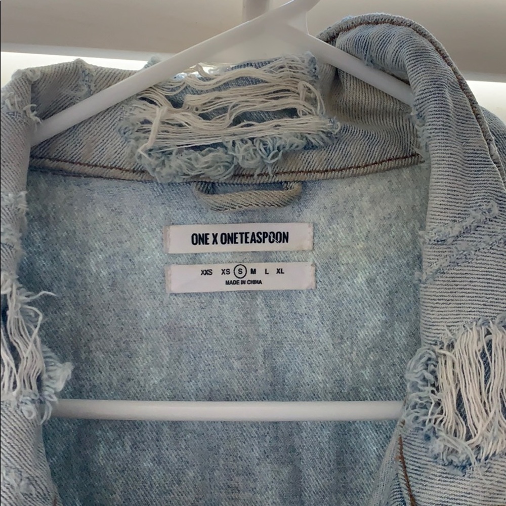 One teaspoon denim jacket size small - Picture 3 of 7